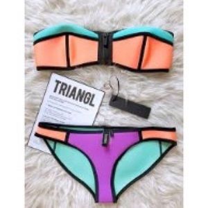 TRIANGL LILY BIKINI in Blueberry Burst